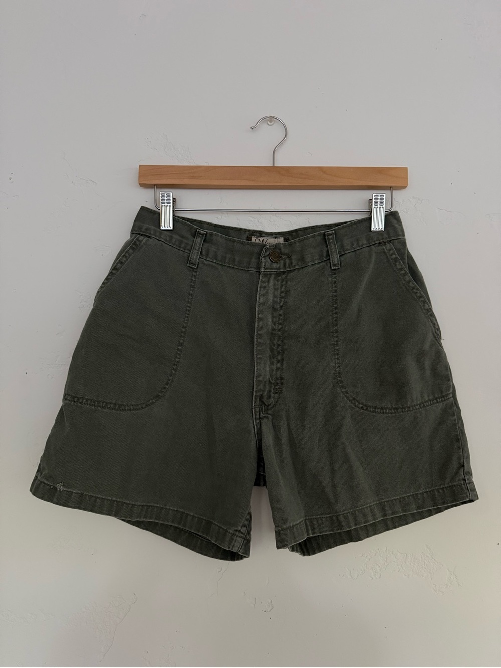 Vintage Wrangler Green High Waisted Shorts